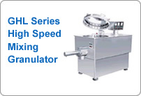 GHL Series High Speed Mixing Granulator